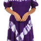 Sakkas Tie Dye Peasant Gypsy Boho Dress