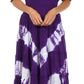 Sakkas Tie Dye Peasant Gypsy Boho Dress