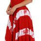 Sakkas Tie Dye Peasant Gypsy Boho Dress