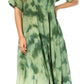 Sakkas Marcela Women's Casual Summer Maxi Short Sleeve Boho Dress Kaftan Sundress