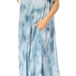 Sakkas Marcela Women's Casual Summer Maxi Short Sleeve Boho Dress Kaftan Sundress