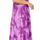 Sakkas Marcela Women's Casual Summer Maxi Short Sleeve Boho Dress Kaftan Sundress