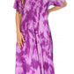 Sakkas Marcela Women's Casual Summer Maxi Short Sleeve Boho Dress Kaftan Sundress