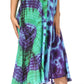 Sakkas Marcela Women's Casual Summer Maxi Short Sleeve Boho Dress Kaftan Sundress