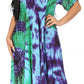 Sakkas Marcela Women's Casual Summer Maxi Short Sleeve Boho Dress Kaftan Sundress