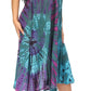 Sakkas Marcela Women's Casual Summer Maxi Short Sleeve Boho Dress Kaftan Sundress
