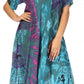 Sakkas Marcela Women's Casual Summer Maxi Short Sleeve Boho Dress Kaftan Sundress