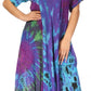 Sakkas Marcela Women's Casual Summer Maxi Short Sleeve Boho Dress Kaftan Sundress