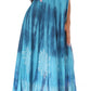 Sakkas Liza Women's Sleeveless Maxi Caftan Dress for Casual Summer Wear with Bohemian Flair and Handy Pockets