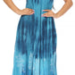 Sakkas Liza Women's Sleeveless Maxi Caftan Dress for Casual Summer Wear with Bohemian Flair and Handy Pockets