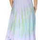 Sakkas Liza Women's Sleeveless Maxi Caftan Dress for Casual Summer Wear with Bohemian Flair and Handy Pockets