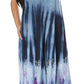 Sakkas Liza Women's Sleeveless Maxi Caftan Dress for Casual Summer Wear with Bohemian Flair and Handy Pockets