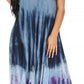 Sakkas Liza Women's Sleeveless Maxi Caftan Dress for Casual Summer Wear with Bohemian Flair and Handy Pockets