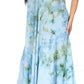 Sakkas Liza Women's Sleeveless Maxi Caftan Dress for Casual Summer Wear with Bohemian Flair and Handy Pockets