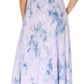 Sakkas Liza Women's Sleeveless Maxi Caftan Dress for Casual Summer Wear with Bohemian Flair and Handy Pockets