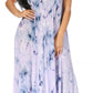 Sakkas Liza Women's Sleeveless Maxi Caftan Dress for Casual Summer Wear with Bohemian Flair and Handy Pockets