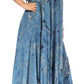 Sakkas Liza Women's Sleeveless Maxi Caftan Dress for Casual Summer Wear with Bohemian Flair and Handy Pockets