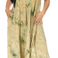 Sakkas Liza Women's Sleeveless Maxi Caftan Dress for Casual Summer Wear with Bohemian Flair and Handy Pockets