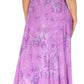 Sakkas Liza Women's Sleeveless Maxi Caftan Dress for Casual Summer Wear with Bohemian Flair and Handy Pockets