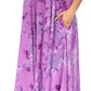 Sakkas Liza Women's Sleeveless Maxi Caftan Dress for Casual Summer Wear with Bohemian Flair and Handy Pockets