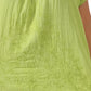 Sakkas Embroidered 100% Cotton Scoop Neck Semi-Sheer Short Sleeve Gauzy Top / Blouse