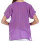 Sakkas Embroidered 100% Cotton Scoop Neck Semi-Sheer Short Sleeve Gauzy Top / Blouse