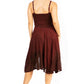 Sakkas Aphrodite Embroidered Batik Dress