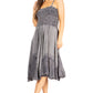 Sakkas Aphrodite Embroidered Batik Dress