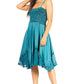 Sakkas Aphrodite Embroidered Batik Dress
