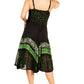 Sakkas Aphrodite Embroidered Batik Dress