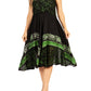 Sakkas Aphrodite Embroidered Batik Dress