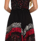 Sakkas Aphrodite Embroidered Batik Dress