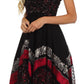 Sakkas Aphrodite Embroidered Batik Dress