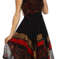 Sakkas Aphrodite Embroidered Batik Dress