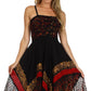 Sakkas Aphrodite Embroidered Batik Dress