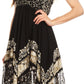 Sakkas Aphrodite Embroidered Batik Dress