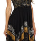 Sakkas Aphrodite Embroidered Batik Dress