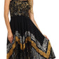 Sakkas Aphrodite Embroidered Batik Dress