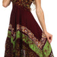 Sakkas Aphrodite Embroidered Batik Dress