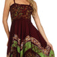 Sakkas Aphrodite Embroidered Batik Dress