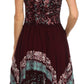 Sakkas Aphrodite Embroidered Batik Dress