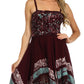 Sakkas Aphrodite Embroidered Batik Dress