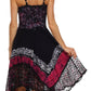 Sakkas Aphrodite Embroidered Batik Dress