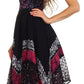 Sakkas Aphrodite Embroidered Batik Dress