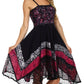 Sakkas Aphrodite Embroidered Batik Dress