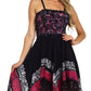 Sakkas Aphrodite Embroidered Batik Dress