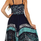 Sakkas Aphrodite Embroidered Batik Dress