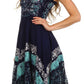 Sakkas Aphrodite Embroidered Batik Dress