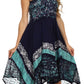 Sakkas Aphrodite Embroidered Batik Dress