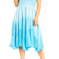 Sakkas Aphrodite Embroidered Batik Dress